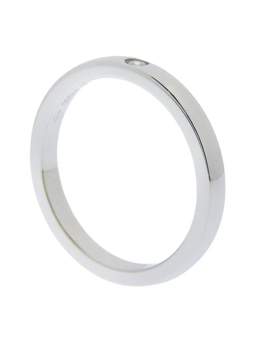 Cartier Wedding Ring Platinum Diamond